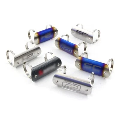 Motorcycle Exhaust Middle Pipe Heat Shield Link Cover Muffler Protector Guard - Image 1 of 4