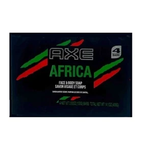 Paquete de 4 jabones faciales y corporales Axe Africa - Imagen 1 de 1
