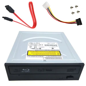 Desktop PC 5.25 Internal BD BD-R Player Reader DVD CD Burner Drive SATA Cable - Picture 1 of 11