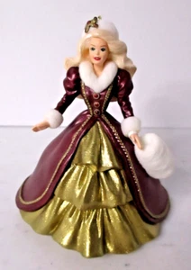 Hallmark Keepsake Ornament Holiday Barbie Collector's Series 1996 In Box - Picture 1 of 11