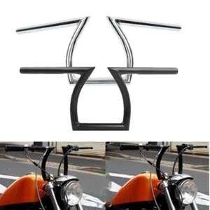 Manillar estilo Z de 1" apto para Harley Sportster XL 1200 883 Custom Bobber - Imagen 1 de 12