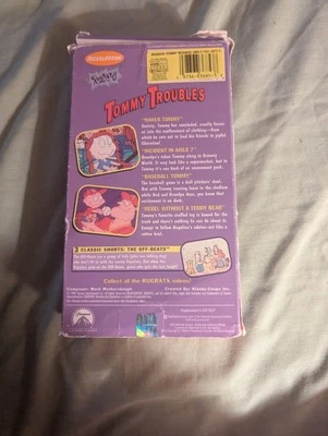 Rugrats - Tommy Troubles (VHS, 1996) - Image 1 of 3