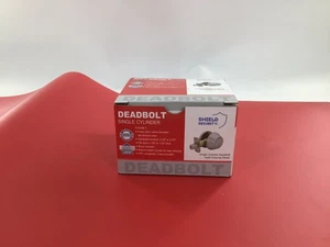 SHIELD Security - Satin Chrome Finish - Einzylinder Deadbolt - Grade 3 - Bild 1 von 3