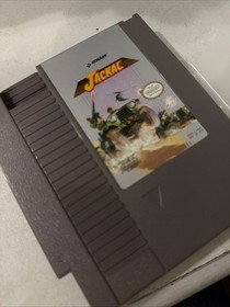 Jackal NES Nintendo Authentic Game Cartridge & Sleeve - TESTED and CLEANED!