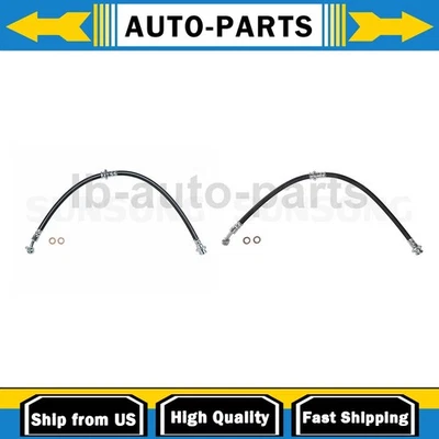 2X Manguera de línea de freno delantero Sunsong para Nissan Altima 2007 2008 2009 2010 2011 Foto 1 de 4