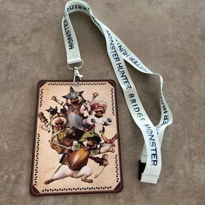 Juego de cartas Monster Hunter BRIDGE correa acuarela - Imagen 1 de 2