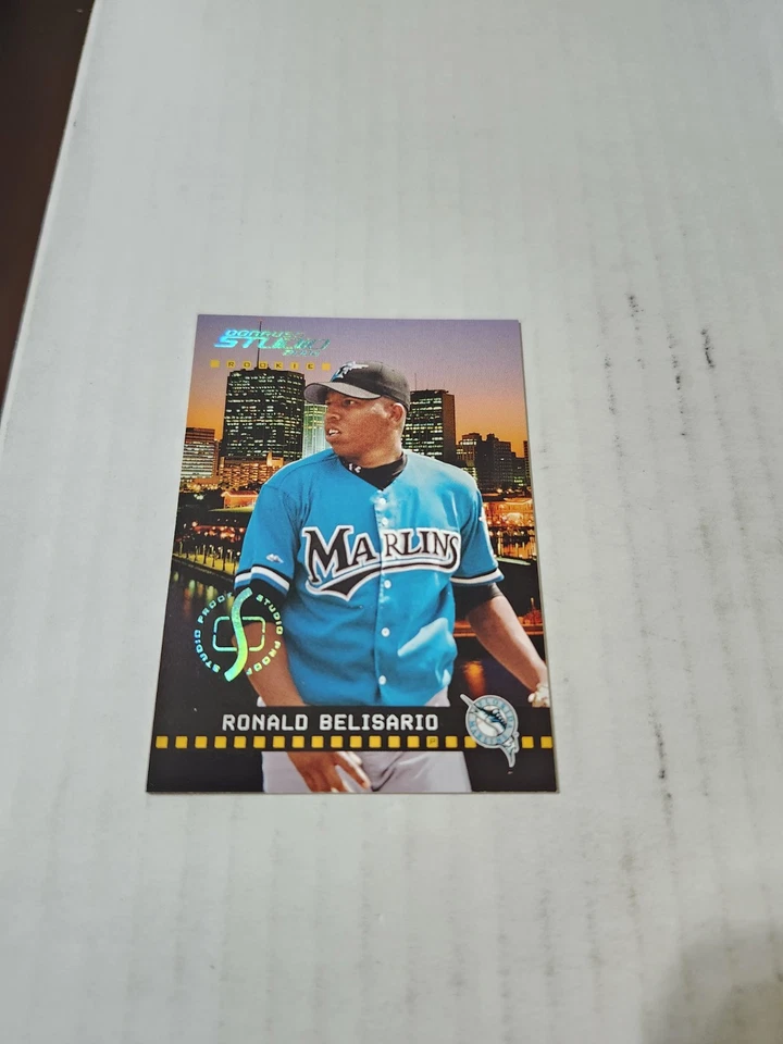 2004 Donruss Studio Studio Proof Ronaldo Belisario Rc # 203 #ed 2/10 - Image 1 of 2