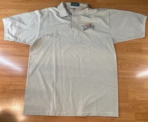 Vintage Disneyland California Adventure Poloshirt Outer Banks XL beige - Bild 1 von 8