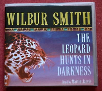 The Leopard Hunts in Darkness by Wilbur Smith Read by Martin Jarvis Audio Cds - Image 1 of 2