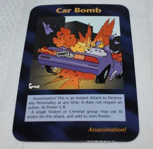 Illuminati Karte: Autobombe - Bild 1 von 2