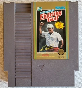Nintendo NES Lee Trevino's Fighting Golf Game Good Condition NES-FI-USA 1985 - Picture 1 of 9