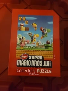 Super Mario Bros Wii 550 Piece Collectors Puzzle 18x24 - Picture 1 of 1
