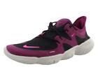 Nike Free RN 5.0 Women's Running Shoe Black/Pink Blast-True Berry Size 8.5