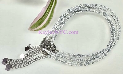 Venta al por mayor Lote 6 Piezas 2mm Tobilleras Howlita Natural Cristal Energía Curativa Foto 1 de 4