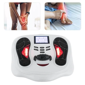 Auto Neuropathy Foot Circulation Massager Booster EMS Tens Massager Feet Legs - Picture 1 of 17