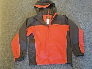 Stearns Dry Wear Mens M Red Black Breathable Nylon Shell Jacket Windbreaker - Picture 1 of 5