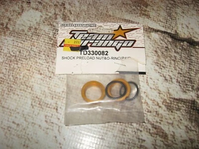 Vintage RC Durango Spares Shock Nuts Gold (2) TD330082 - Image 1 of 2