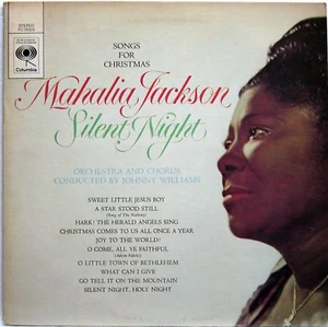 MAHALIA JACKSON SILENT NIGHT SONGS FOR CHRISTMAS 1962 LP COLUMBIA PC38304 NM/NM- - Imagen 1 de 4