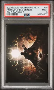 FARAMIR, FELDKOMMANDANT (GOLDGESTEMPELT) *PSA 9* - Bild 1 von 2