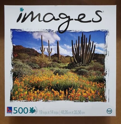 Sure-Lox Images Sonoran Desert 500 Piece Jigsaw Puzzle NEW Sealed Box - Image 1 of 2
