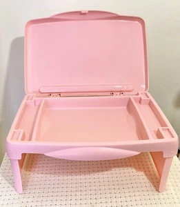 Foldable Pink Lap Desk Portable & Lightweight, New without Tags. - Picture 1 of 12