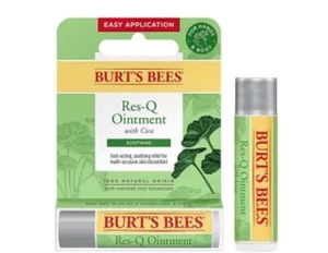 Burt's Bees Ointment RES-Q Replenish Cream w/ Cica 4.25g Soothing Natural Stick - Picture 1 of 3