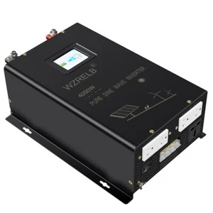 4000W Split Phase Inverter Pure Sine Wave 48V to 120V 240V Solar Home System Off - Picture 1 of 7