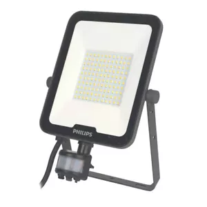 Philips Floodlight LED PIR & Photocell Electric Cool White 6000 lm IP65 50W 240V - Picture 1 of 1