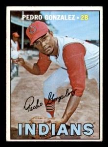 1967 Topps Baseball #424 Pedro Gonzalez VG *d5