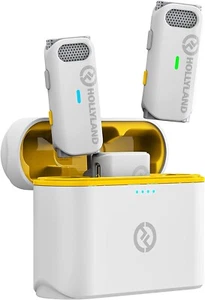 Hollyland Lark M1 Wireless Lavalier Microphone, 656ft 2.4GHz, Noise Cancellation - Picture 1 of 9