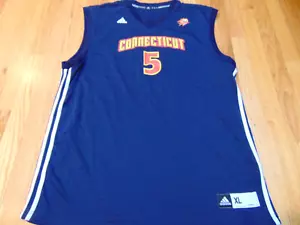 VINTAGE ADIDAS REVOLUTION 30 WNBA CONNECTICUT SUN KELSEY GRIFFIN JERSEY SIZE XL - Picture 1 of 2