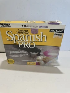 Euro Method Instant Immersion Spanish Language Course Deluxe Edition 7 CD Set - Picture 1 of 10