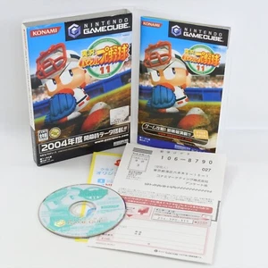 JIKKYO PAWAFURU PROYAKYU 11 Powerful Baseball Gamecube Nintendo For JP 2264 gc - Picture 1 of 5