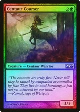 Centaur Courser FOIL Magic 2010 / M10 NM Green Common MAGIC MTG CARD ABUGames