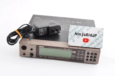 Yamaha VL70-m Synthesizer Module PM01030 Made In Japan With AC Adapter In-stock - Image 1 of 4