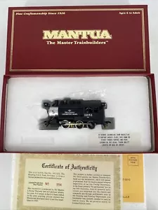 HO SCALE 1:87 MANTUA READING 0-6-0 TANK SWITCHER LOCOMOTIVE #393-021 NOS RTR - Picture 1 of 8
