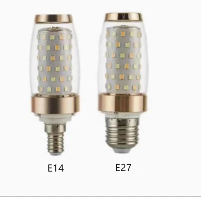 LED Corn Light Bulb E27 E14 Base 360° Lighting – Energy Efficient 15W Equivalent - Image 1 of 4