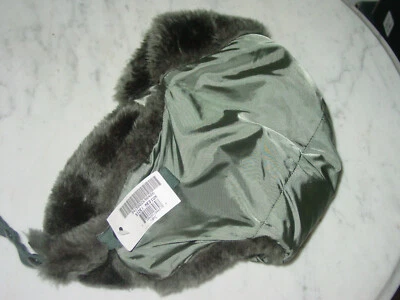 US. AIRFORCE Helmet Flyers 8415-00-269-0486 Green Winter B-9B Size M NWT's! - Image 1 of 4