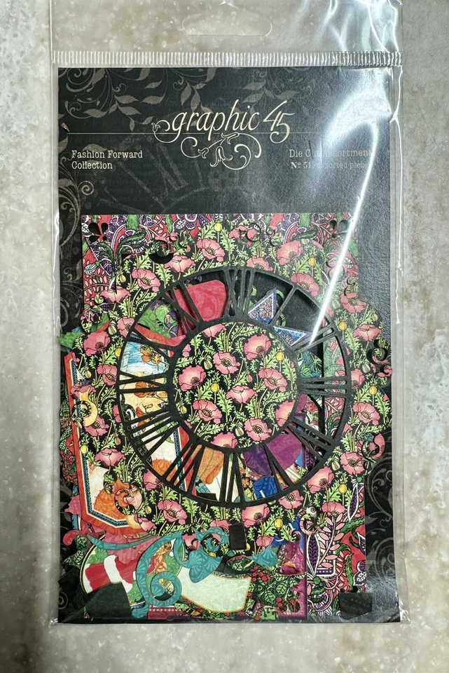 Graphic 45 Catch of The Day Collection - Die Cut Assortment 4502181
