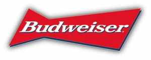 Budweiser Beer Logo Car Bumper Sticker Decal - 3'', 5'', 6'' or 8'' - Picture 1 of 1