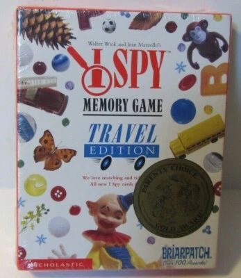I Spy Memory Game Travel Edition Scholastic Briarpatch  - Image 1 of 3