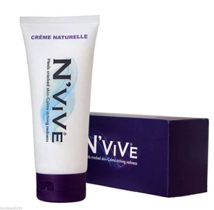 N'Vive Cream for Hands Feet Elbows Heals Cracked Skin Calms Itching Redness 6 oz - Picture 1 of 1