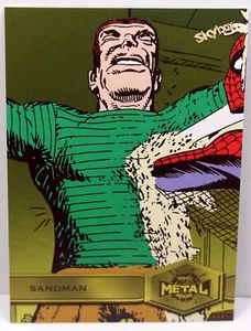 2021 Skybox Marvel Metal Universe Light FX YELLOW Parallel Card #170 - Sandman - Picture 1 of 1