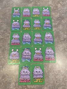 18 Monster Mash Replacement Game Piece Part Game Play Monster Cards Vintage 1987 - Picture 1 of 5