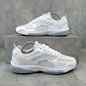 BK British Knights Excelente Mujer Entrenadores Reino Unido Talla 7 Cómodos Espuma Correr Blanco - Imagen 1 de 15