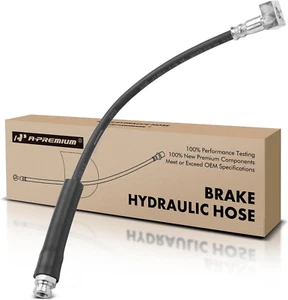 Front Driver Brake Hydraulic Hose Compatible with Select Chevy, GMC and Isuzu Mo - Picture 1 of 12