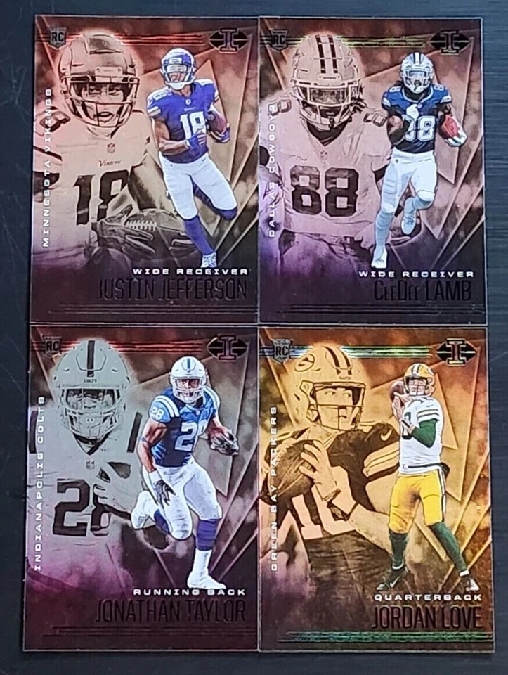 2020 Panini Illusions Football BASE 1-100 with Rookies You Pick the Card - Image 1 of 1