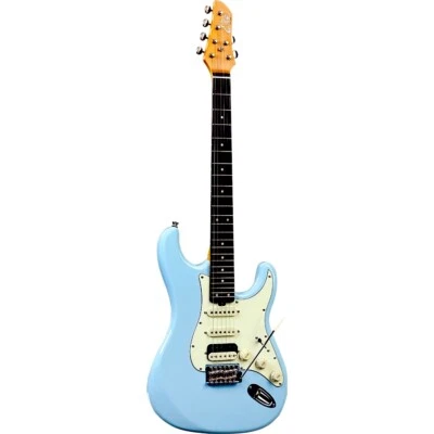 Chitarra elettrica Eko Guitars AIRE V NOS DAPHNE BLUE - Immagine 1 di 3