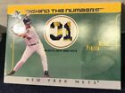 2003 (METS) E-X Behind the Numbers Game 3 Color Patch Mike Piazza /99 *RARE* B11