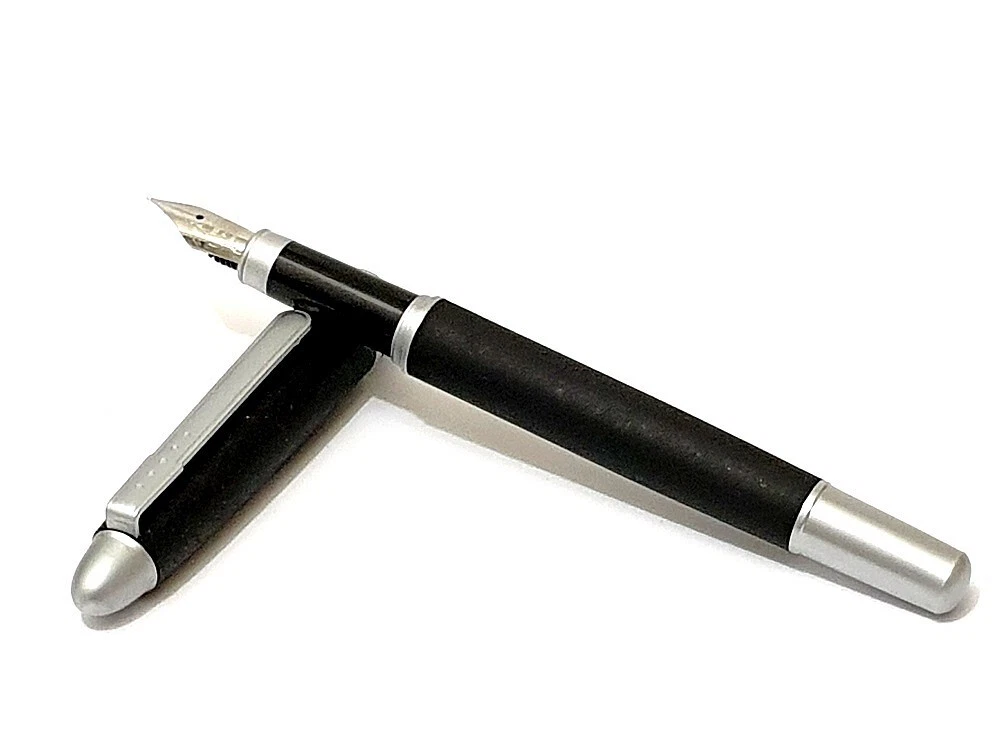 Silberclip Füllfederhalter 3035 Mit Geschenkbox - Klassisches Design, Für Tintenpatronen Oder Konverter, Elegantes Schreibgerät